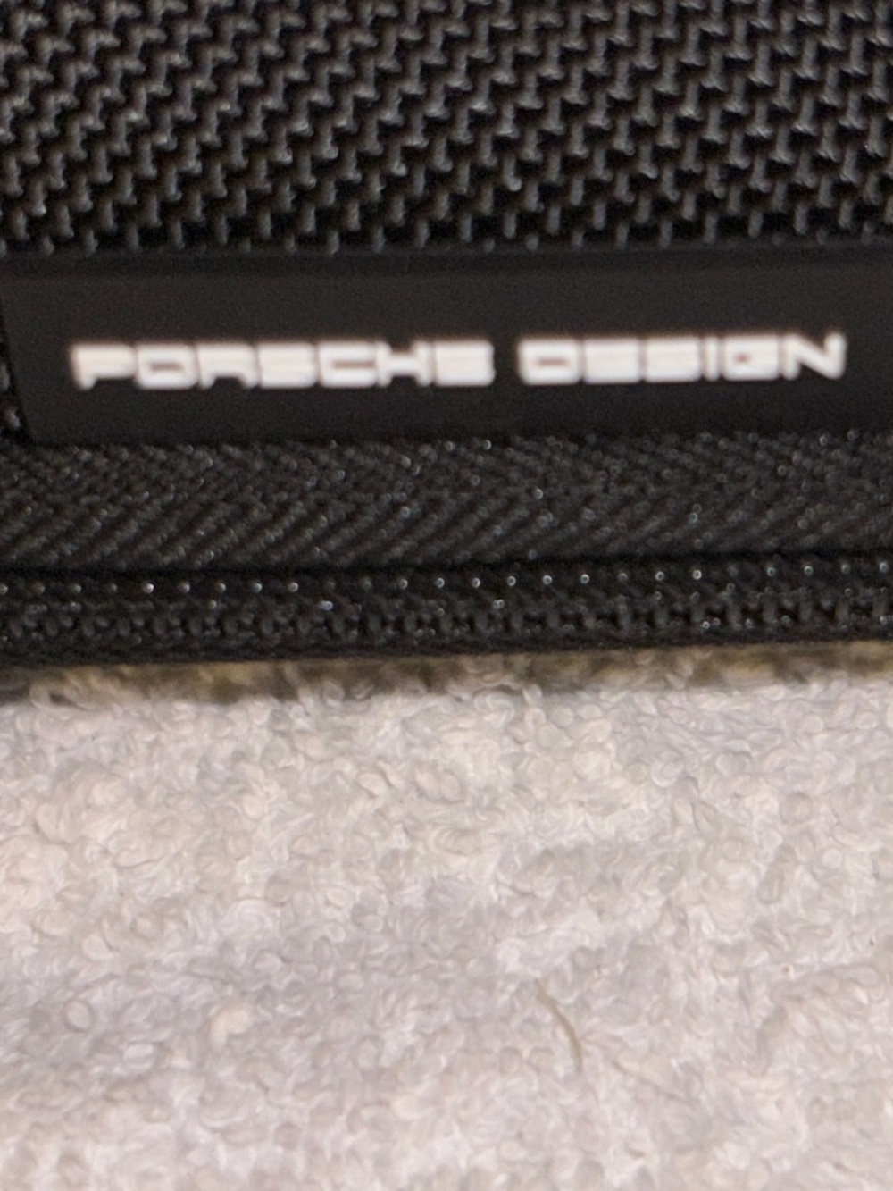 Porsche Design Luxury Airline Amenity Kit Travel Pouch Case